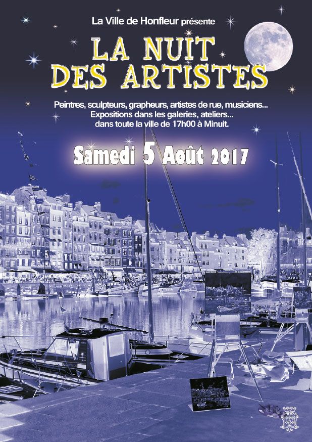 Août 2017 Nuit des Artistes à Honfleur