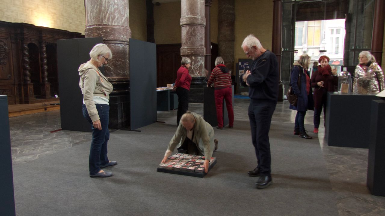 Puzzle au sol