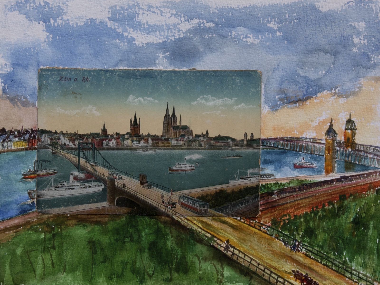 DE MEYER-Anne-2014-CartePostaleRaboutée-Cologne-40-30-0