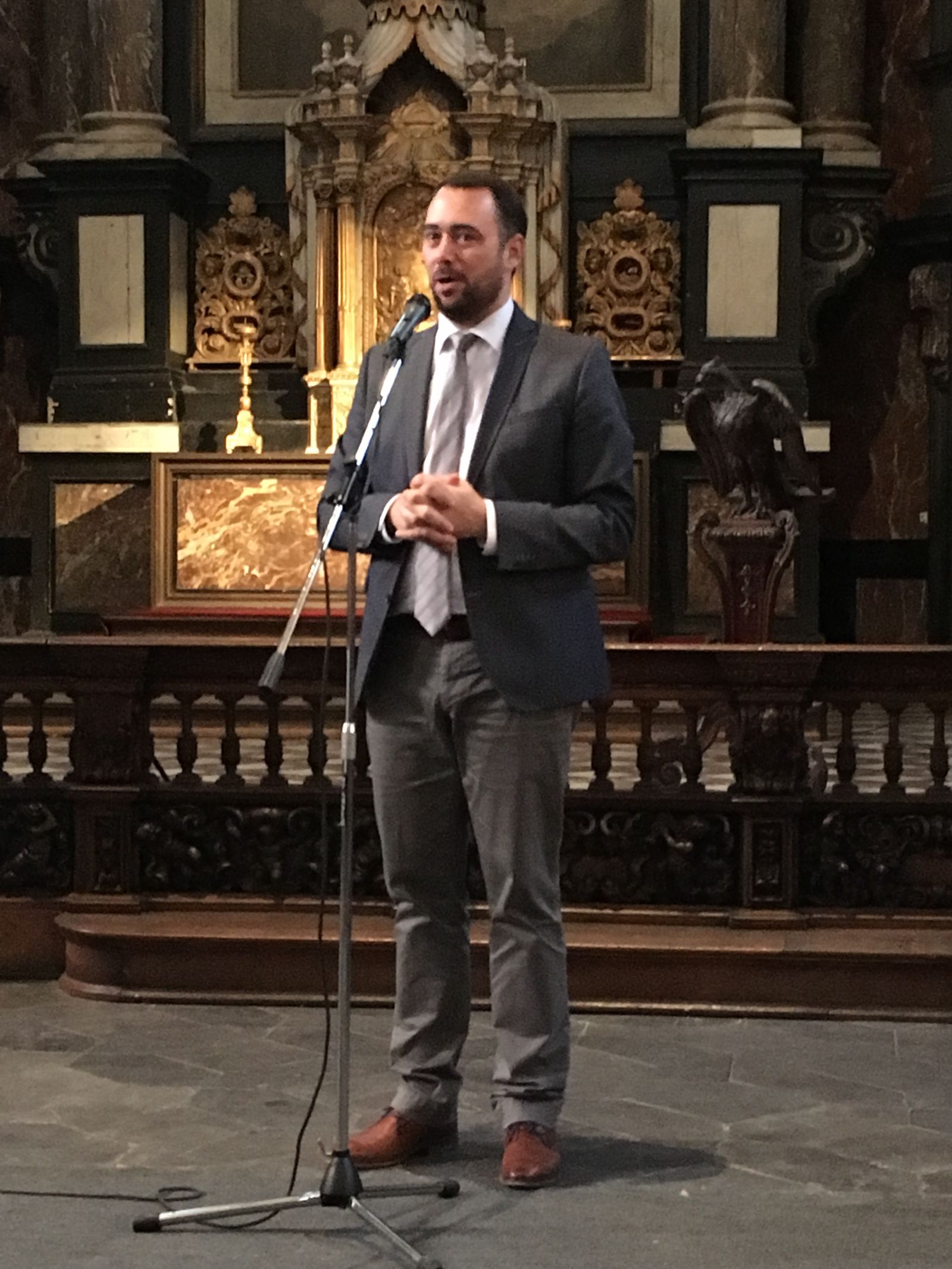 Discours du bourgmestre de Namur