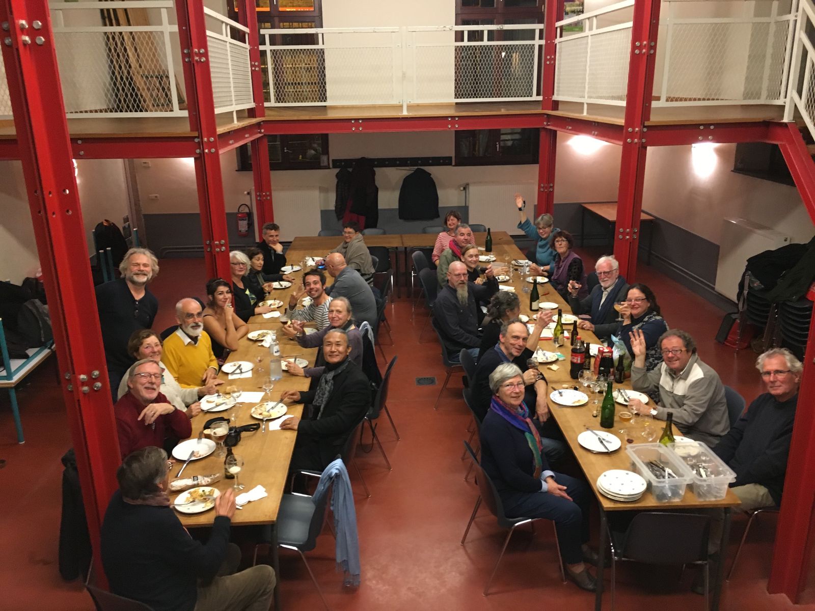 Repas CC/AE après le vernissage