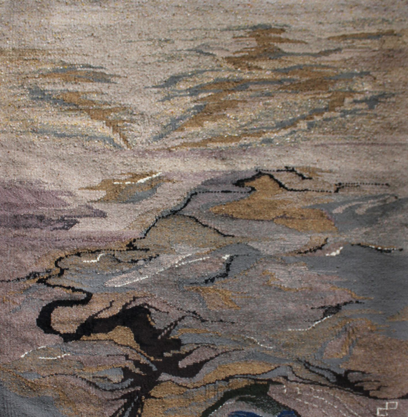 PICARD-Clo-2000-Marée basse-Tissage-120X132-0