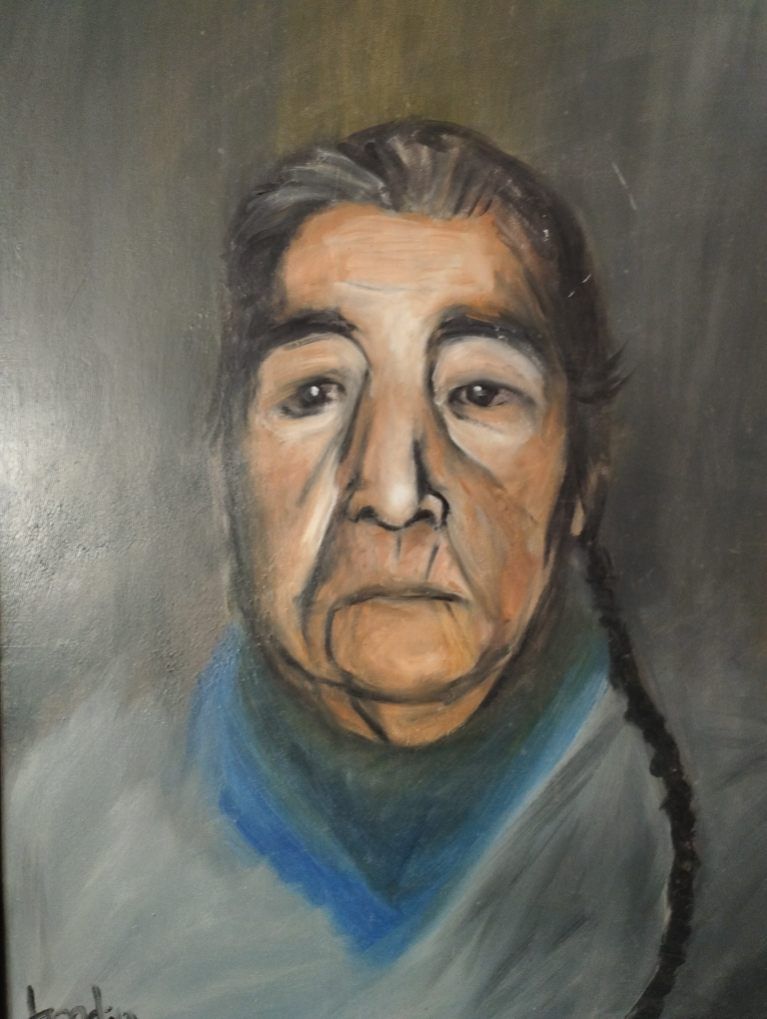 KENDJY-2021-sans titre-huile sur toile-73-92-0