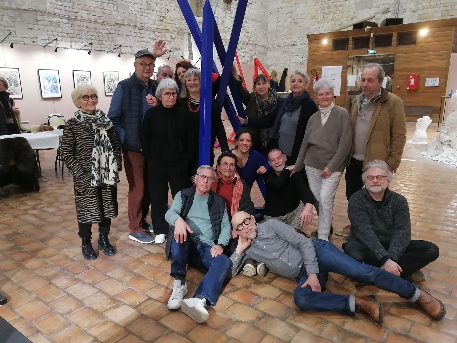 Les artistes….