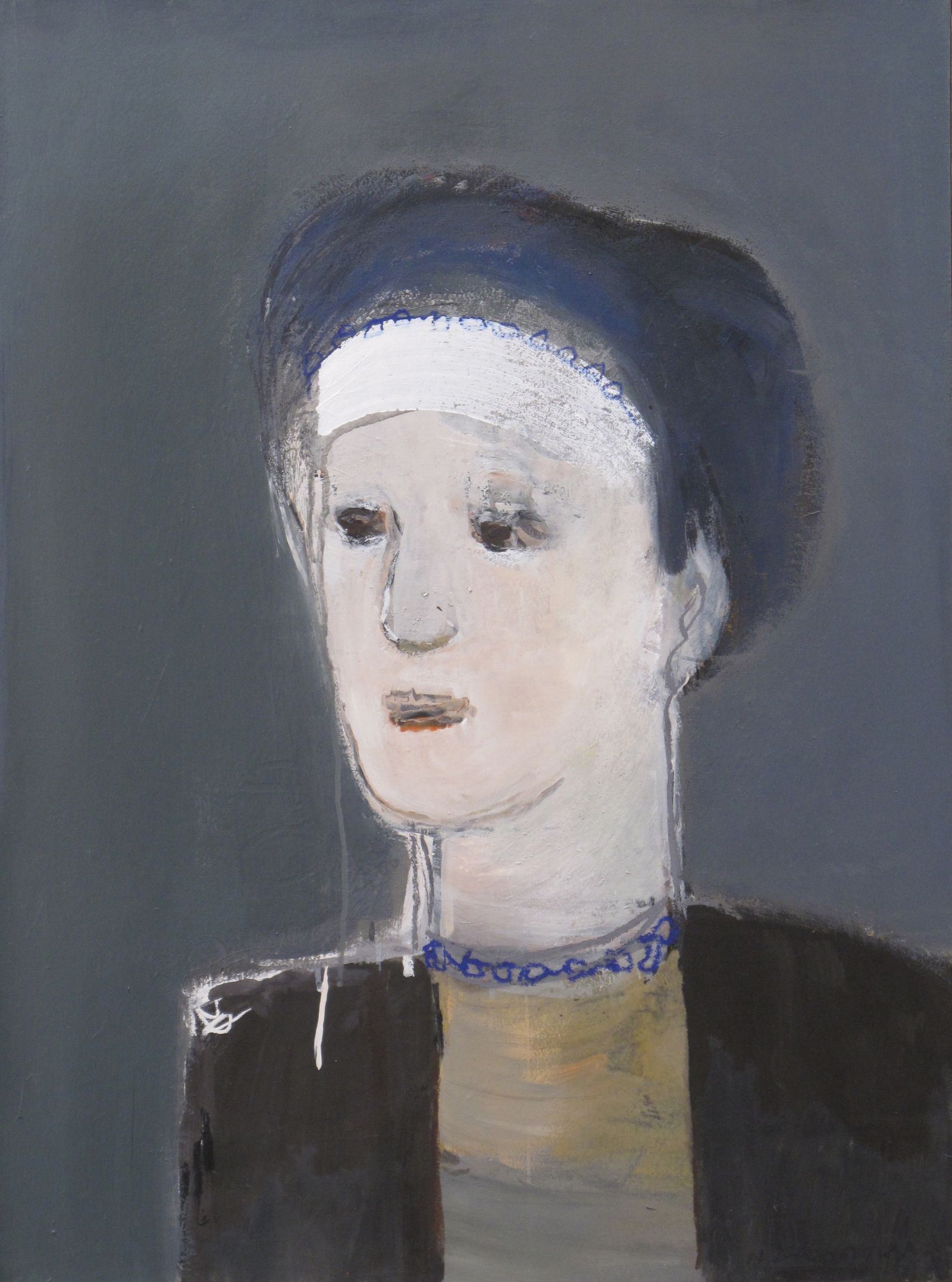GASIOROWSKI-Nicolas-2023-Geisha de Bernay-Technique mixte sur toile-60-80-0