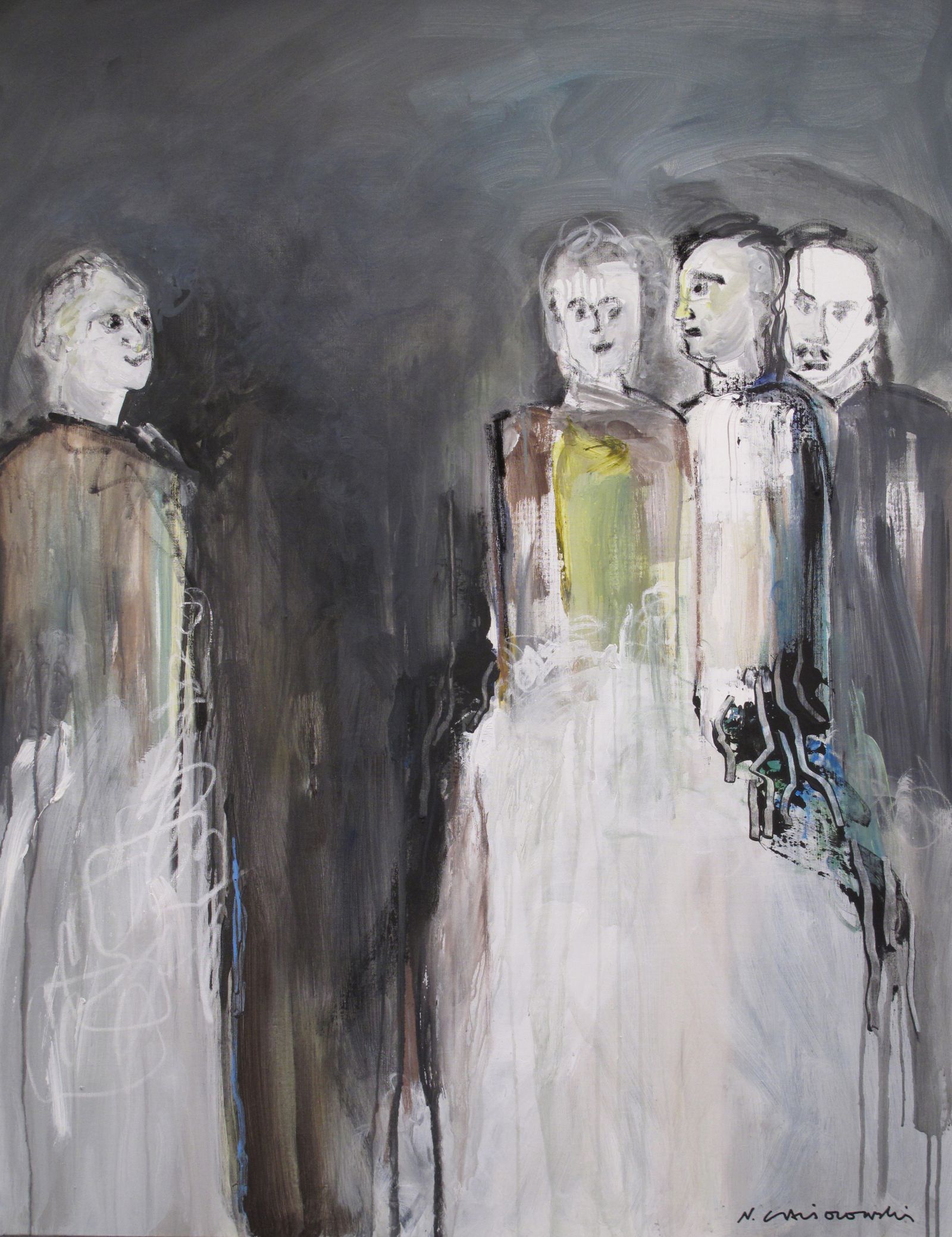 GASIOROWSKI-Nicolas-Mariage(146x114cm _ huile sur toile) 2022