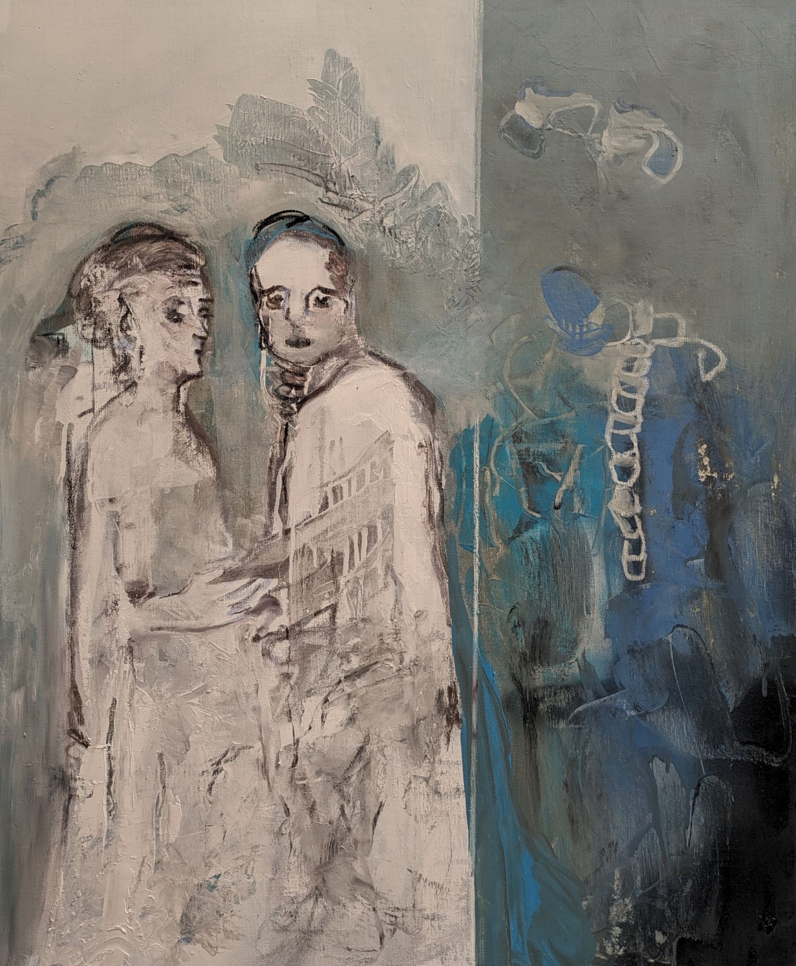 GASIOROWSKI-Nicolas-Mère et fils (Huile sur toile_100x81cm) 2024