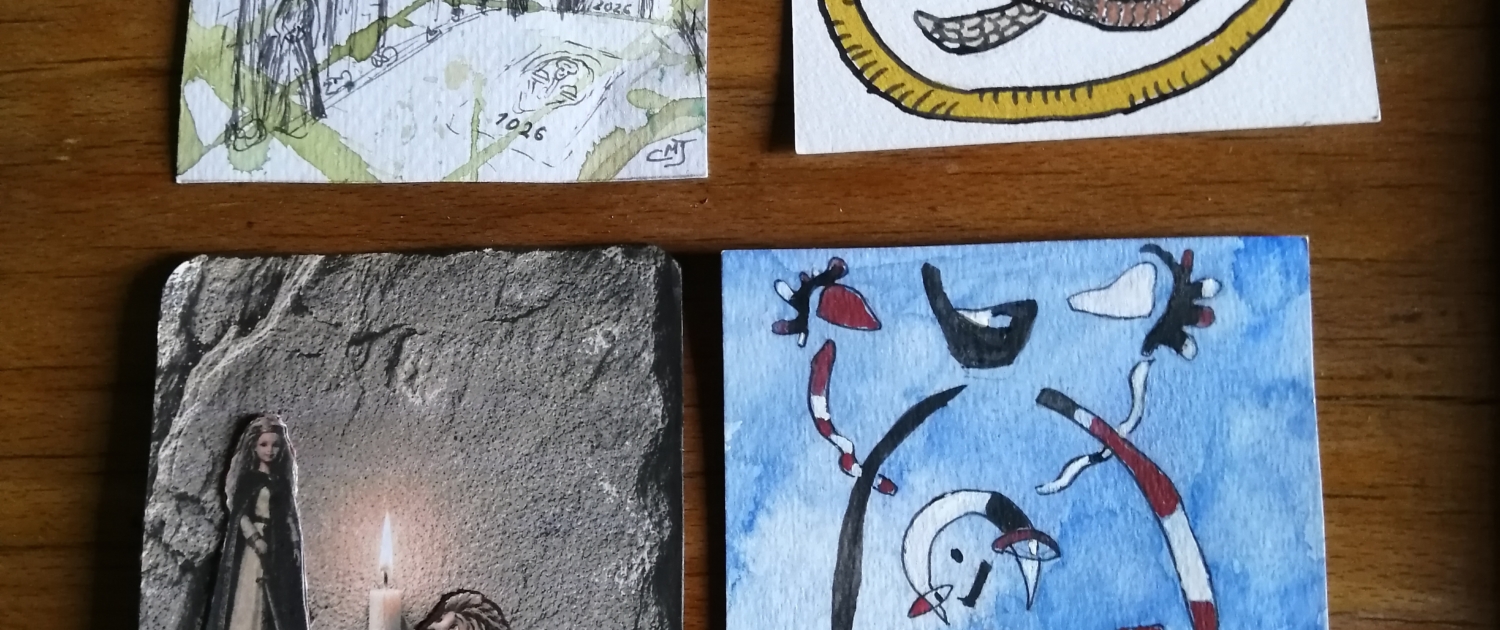 Prem!éres cartes mail art 2026